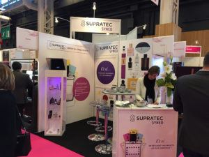 Exhibition stand Supratec Syneo at the PCD Paris